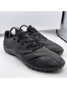 Adidas Predator Club TF Mens Size 10 Carbon Black Indoor Soccer Cleats IG5458